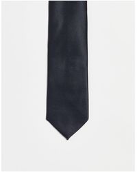 ASOS - Cravatta sottile nera - Lyst