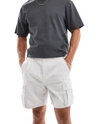 Hollister - – fallschirm-cargo-shorts aus baumwolle und nylon - Lyst