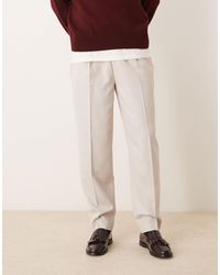 ASOS - – elegante, schmal zulaufende oversize-hose - Lyst