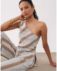 ASOS - One Shoulder Asymmetric Co-ord Top - Lyst
