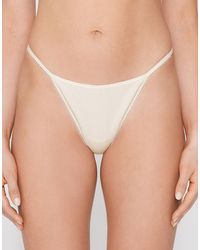 Tezenis - Cotton Cutie Tanga Panel G-String - Lyst