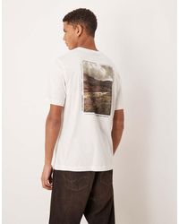 Barbour - Parkend Photographic Relaxed T-Shirt - Lyst