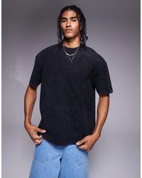 ASOS - – oversize-t-shirt aus schwerem stoff - Lyst