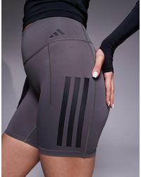 adidas Originals - Adidas Training Optime Booty Shorts With 3 Stripe - Lyst