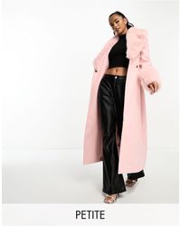 Forever New - Faux Fur Maxi Coat - Lyst