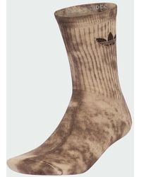 adidas Originals - Tie Dye Crew Socks 3 Pairs - Lyst