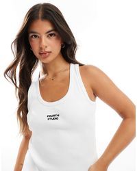 4th & Reckless - – hochwertiges, geripptes trägertop - Lyst