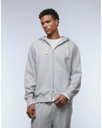 ARKET - Sweat à capuche zippé structuré en coton majoritaire d'ensemble - Lyst