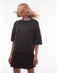 & Other Stories - – kurzärmliger strickpullover mit alpakawolle - Lyst