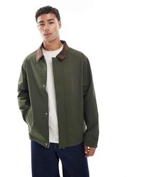 Jack & Jones - Harrington Jack Met Kraag Van Corduroy - Lyst