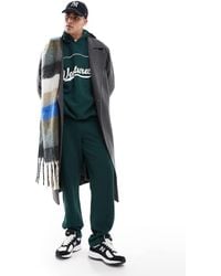 ASOS - Joggers Verdes De Pernera Recta Con Pinzas De (Parte De Un Conjunto) - Lyst