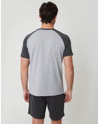 Threadbare - Raglan Short Sleeve Top & Shorts Lounge Set - Lyst