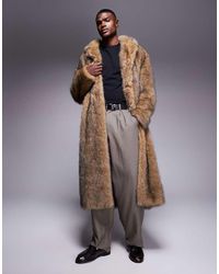 ASOS - Cappotto Taglio Lungo Oversize - Lyst