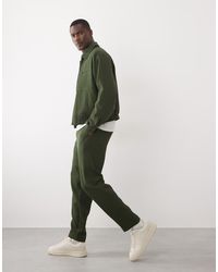 ASOS - Nette Toelopende Broek Met Wafelstructuur - Lyst