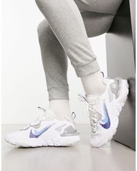 Nike - React Vision - Sneakers Met Dubbele Gespoten Swoosh - Lyst