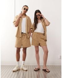 Reclaimed (vintage) - Unisex Cord Shorts - Lyst