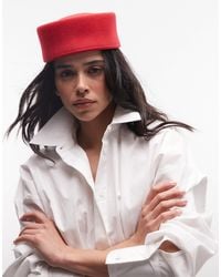 ASOS - – pillbox – hut aus em filz - Lyst