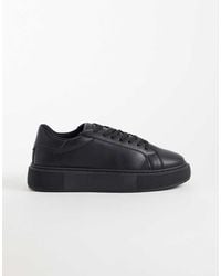 Jack & Jones - Faux Leather Trainer - Lyst