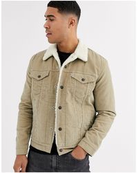 levi's type 3 borg trucker jacket needle park