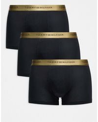 Tommy Hilfiger - Signature Cotton Essentials 3 Pack Trunks - Lyst