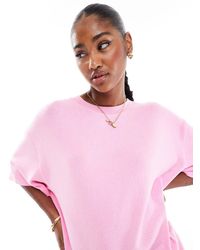 ASOS - Textured Knit Oversized T-shirt - Lyst