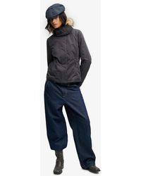 Bench x Superdry & Co - Faux Fur Hooded Windcheater Jacket - Lyst