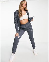 womens grey north face tracksuit