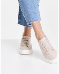 TOPSHOP Camden Lace Up Sneaker - Pink