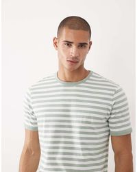 Threadbare - Crew Neck Ringer T-Shirt - Lyst