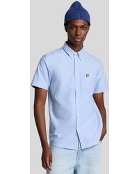 Lyle & Scott - Ss Woven Shirts Short Sleeve Oxford Shirt - Lyst