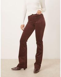 Wrangler - Cord Flares With Front Pockets - Lyst
