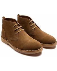 OFF THE HOOK - 'Sahara' Suede Leather Casual Lace-Up Chukka Boots - Lyst