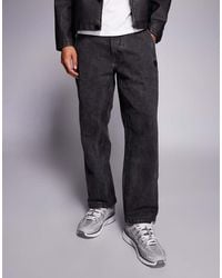 Aape By A Bathing Ape - Aape By A Bathing Ape Loose Fit Cotton Twill Trousers - Lyst
