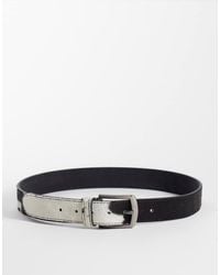 Colt MCR - Colt Leren Riem Van Koeienhuid Met Unieke Print - Lyst
