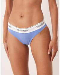 Calvin Klein - Stretch Cotton And Modal-blend Jersey Briefs - Lyst