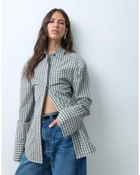 ASOS - Overhemd Met Getailleerde Taille - Lyst