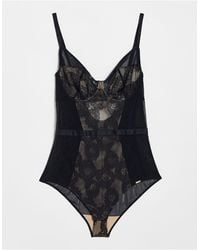 Gossard - Femme Non Padded Underwired Body With Lace Detail - Lyst