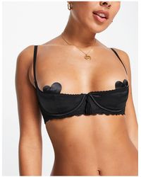 Pour Moi - For Your Eyes Only Underwired Quarter Cup Bra - Lyst