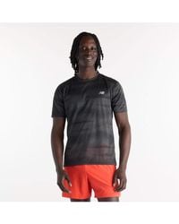 New Balance - Rc Essential Printed T-Shirt - Lyst