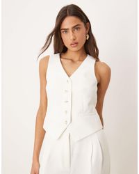 Nobody's Child - – vinnie – elegante weste aus crêpestoff - Lyst