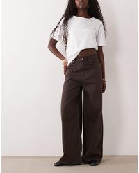 ARKET - Cedar High Rise Wide Leg Jeans - Lyst