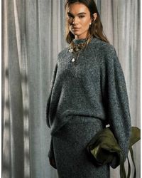 ASOS - Pluizige Hoogsluitende Trui - Lyst
