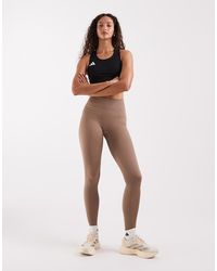 adidas Originals - Workout Essentials Knit Scrunch 7/8 Leggings - Lyst