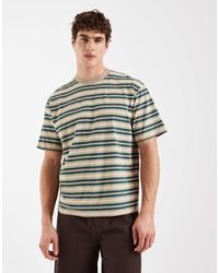 Redefined Rebel - – jed – kastiges, gestreiftes oversize-t-shirt - Lyst