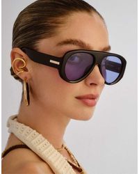Le Specs - Dreamboat Shield Sunglasses - Lyst