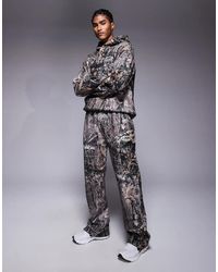 Good For Nothing - Joggers De Pernera Recta Con Estampado De Camuflaje De - Lyst