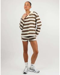 SIMMI - X Mia Khan Madrid Stripe Rugby Top - Lyst