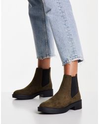 ASOS Alford Chelsea Boots - Green