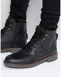 black firetrap boots