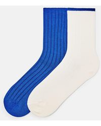Pull&Bear - Pack Of 2 Long Socks - Lyst
